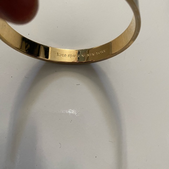 Kate spade Gold and Black cheetah Patterned Bangle - Picture 3 of 4